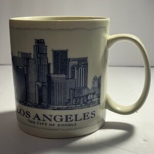 Starbucks Los Angeles City Mug - Cream and Blue